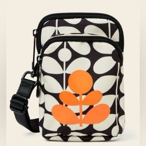 Orla Kiely Coated Canvas Crossbody Bag